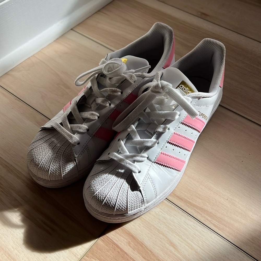 EUC Adidas Pink Shell Tops